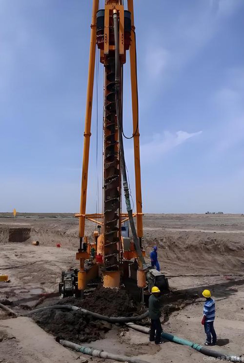 桩基施工：揭秘建筑地基的秘密